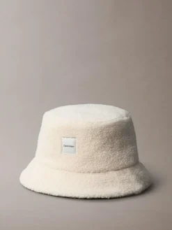 Best Calvin Klein Cream Boucle Bucket Hat