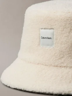 Best Calvin Klein Cream Boucle Bucket Hat