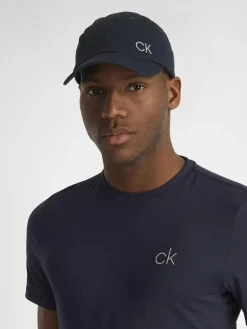 Calvin Klein Golf 100% Cotton Twill Black Caps^ Hats, Gloves & Scarves|Hats, Scarves & Gloves