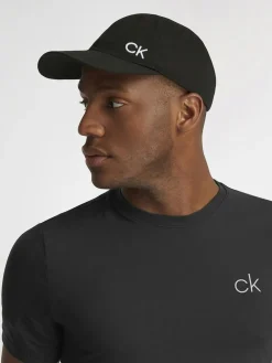 Clearance Calvin Klein Golf 100% Cotton Twill Caps Black
