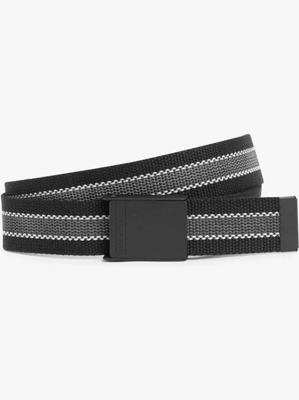 Hot Calvin Klein Golf Black Webbing Belt