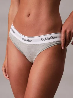 New Calvin Klein Bikini Briefs Icon Cotton Modal Grey