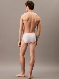 Online Calvin Klein 3 Pack Briefs - Icon Cotton Stretch White
