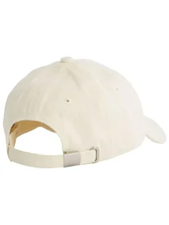 Calvin Klein White Twill Logo Cap^Women Hats