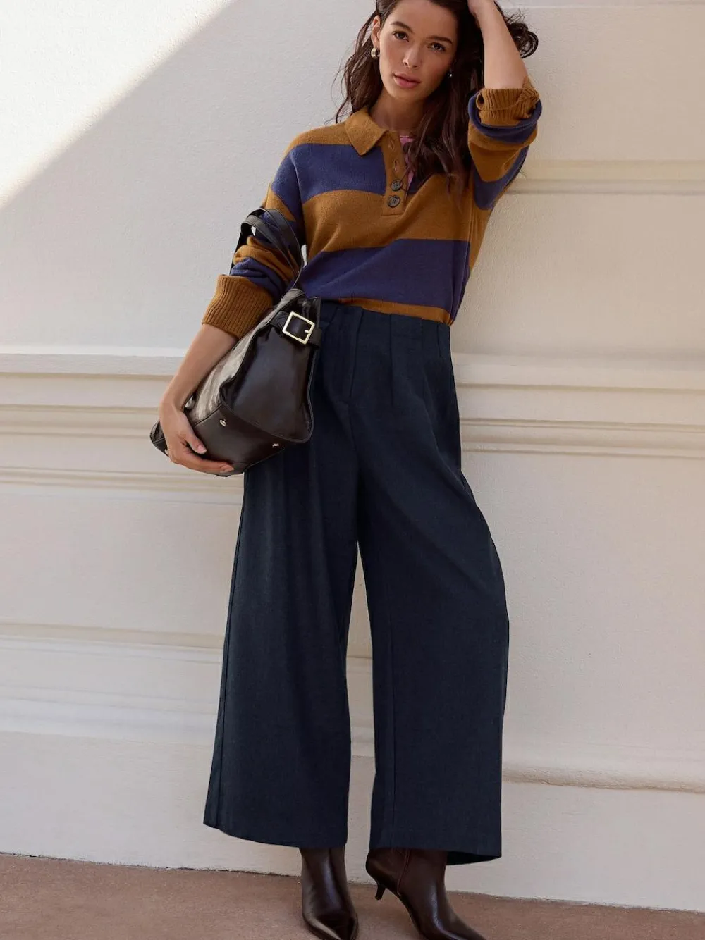 Next 100% Wool N.Premium Polo Jumper^Women Nightwear|Knitwear