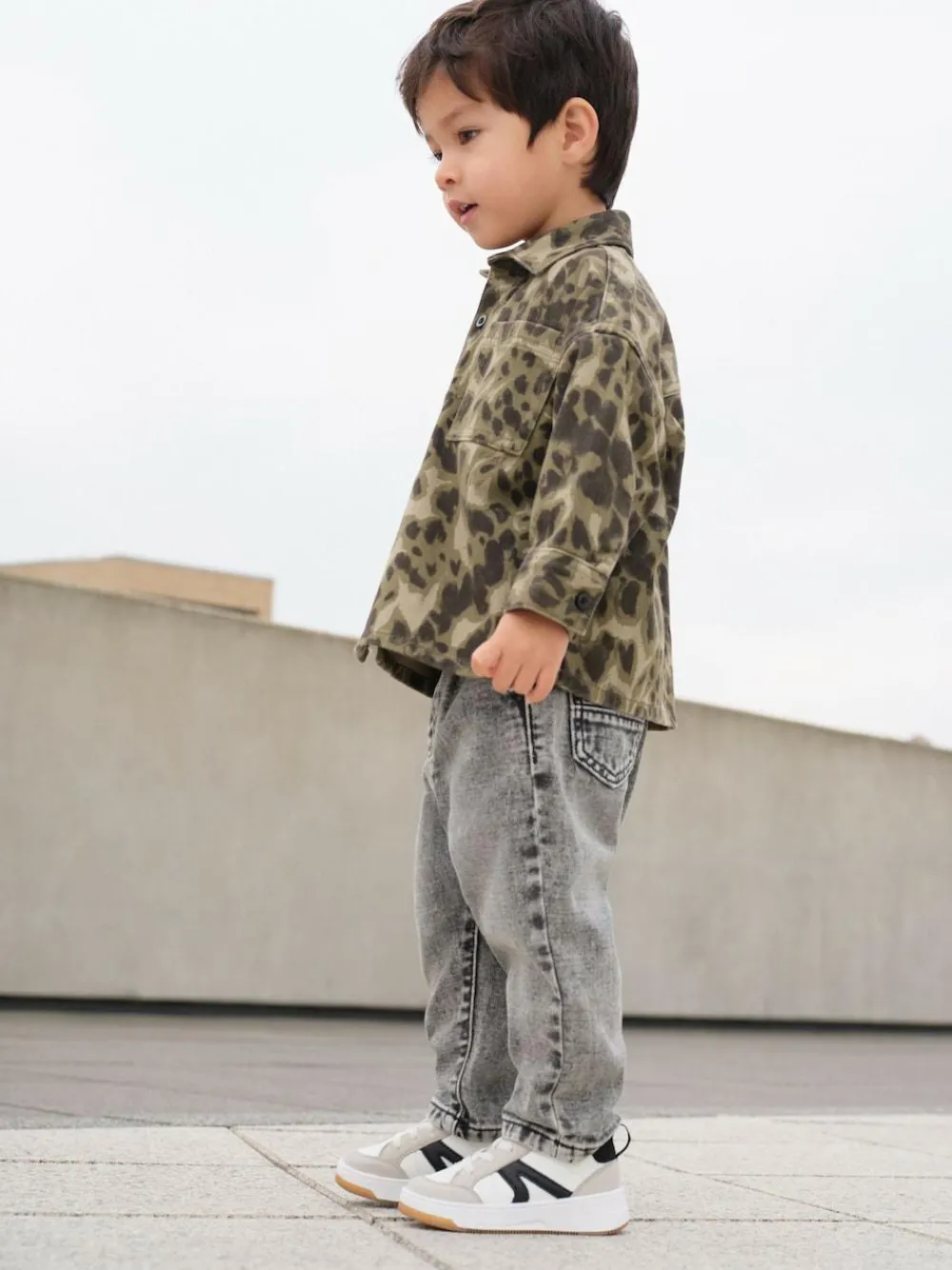 Discount Next Camouflage 2PC Camoflauge Overshirt & T-Shirt Set (3mths-7yrs)