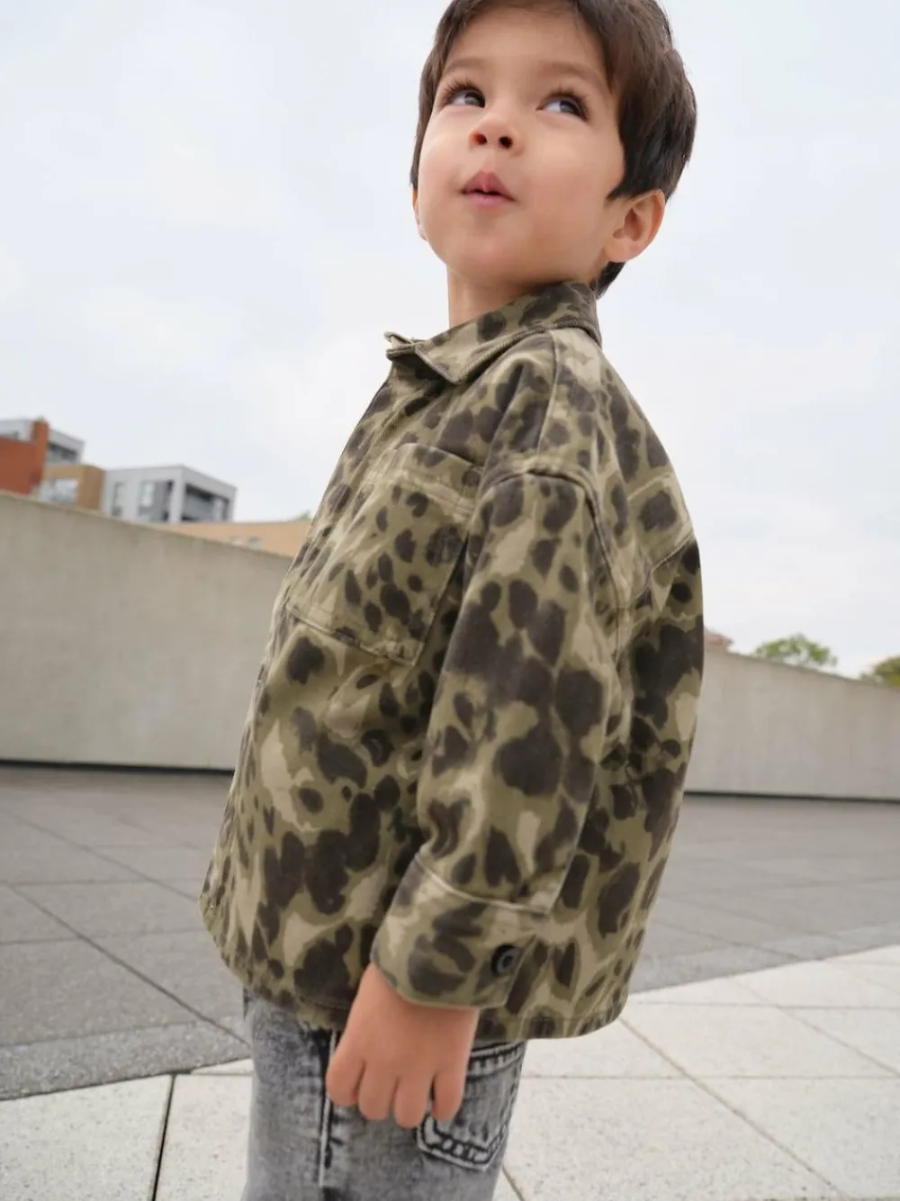 Discount Next Camouflage 2PC Camoflauge Overshirt & T-Shirt Set (3mths-7yrs)