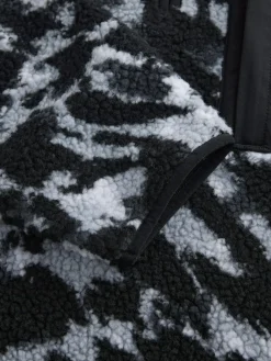 Outlet Next Zip Neck Printed Fleece Camouflage