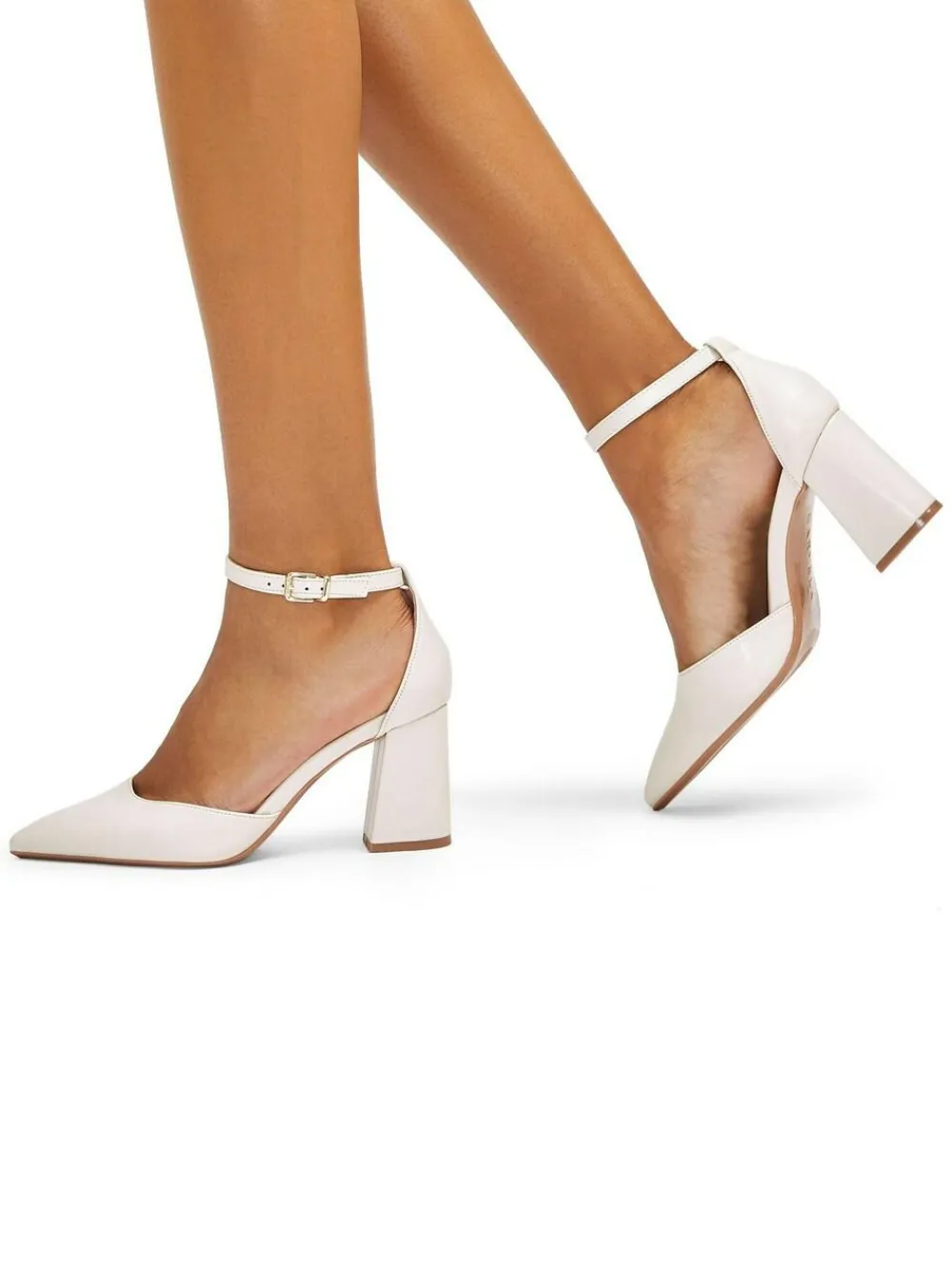 Sale Carvela Refined Court Shoes Cream
