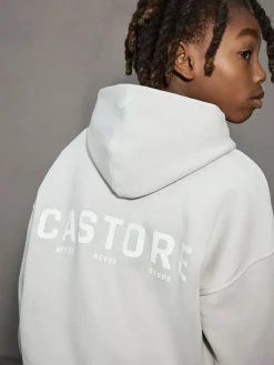 Castore Logo Oversized Heavyweight Cotton Hoodie^BOY Sweatshirts & Hoodies