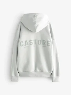 Castore Logo Oversized Heavyweight Cotton Hoodie^BOY Sweatshirts & Hoodies