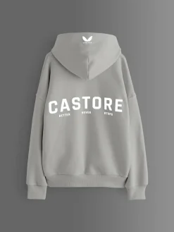 Castore Logo Oversized Heavyweight Cotton Hoodie^BOY Sweatshirts & Hoodies