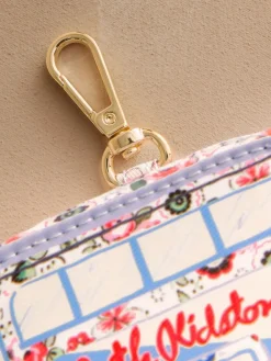 Clearance Cath Kidston Blue London Bus Clip On Purse