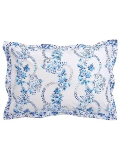 New Cath Kidston 180 Thread Count Duvet Cover and Pillowcase Set Blue Road Floral