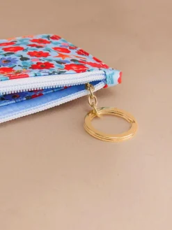 Cath Kidston Card Coin Purse Blue Star Ditsy