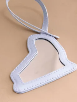 Hot Cath Kidston Blue/White Ice Skating Mirror Charm Bag