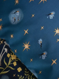 Clearance Catherine Lansfield Enchanted Twilight Animals Duvet Cover and Pillowcase Set Blue