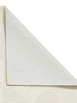 Online Catherine Lansfield Cream Retro Circles Washable Rug