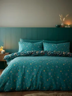 Catherine Lansfield Enchanted Twilight Animals Duvet Cover and Pillowcase Set^ Branded Bedlinen|Bedsets & Duvet Covers