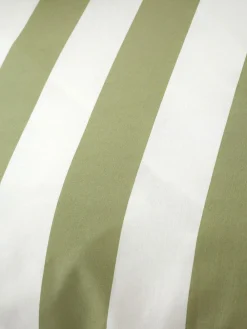 Online Catherine Lansfield Cove Stripe Reversible Duvet Cover Set Green