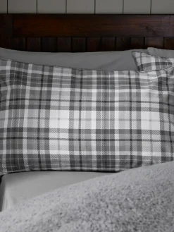 Catherine Lansfield Cosy Sherpa Check Duvet Cover Set^ Branded Bedlinen