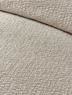 Catherine Lansfield Crinkle Seersucker Duvet Cover Set^ Branded Bedlinen