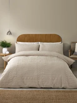 Catherine Lansfield Folkstone Geo Duvet Cover Set^ Branded Bedlinen