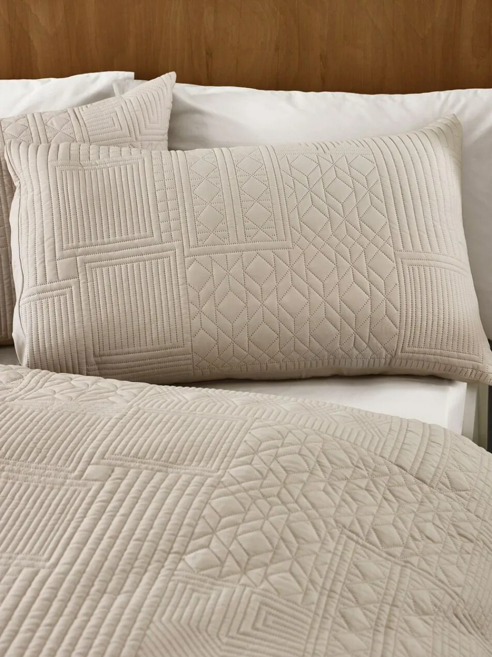 Catherine Lansfield Folkstone Geo Duvet Cover Set^ Branded Bedlinen