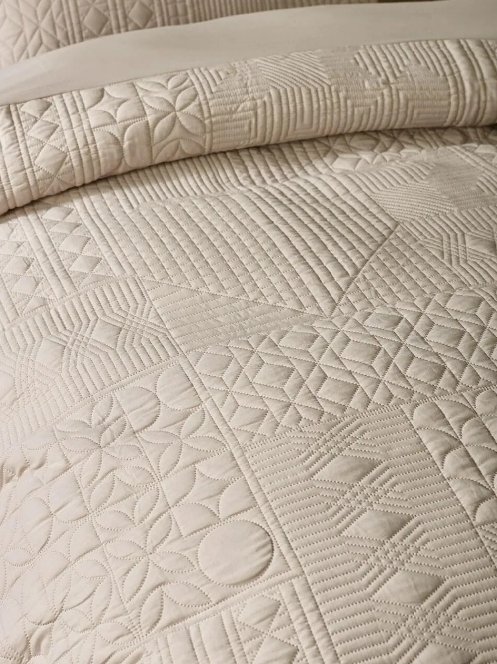 Catherine Lansfield Folkstone Geo Duvet Cover Set^ Branded Bedlinen