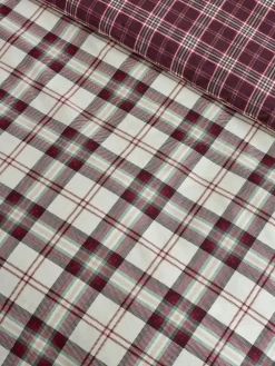 Catherine Lansfield Kelso Check Easy Care Duvet Cover and Pillowcase Set^ Branded Bedlinen