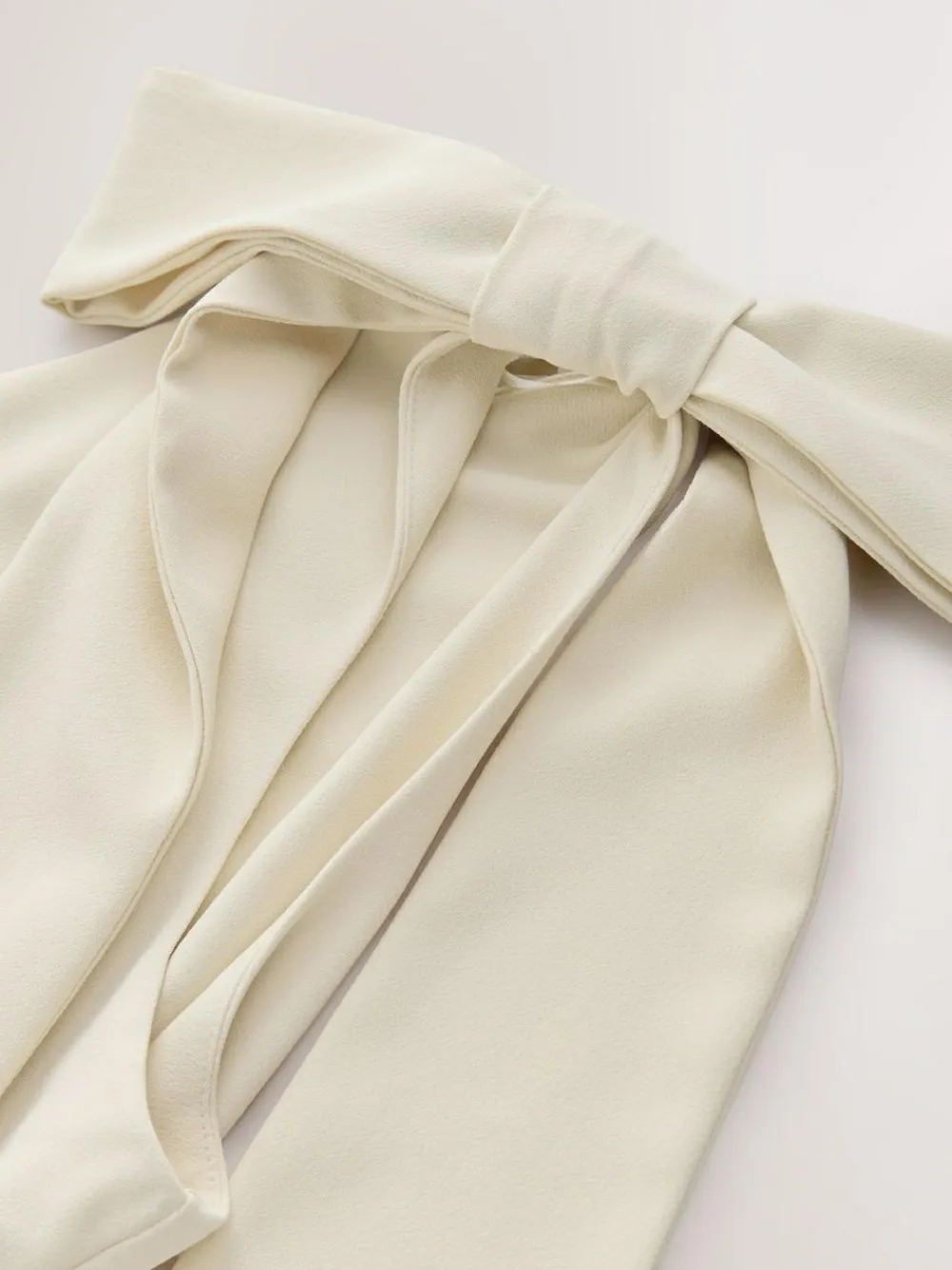 Clearance Next Champagne Bow One Shoulder Maxi Bridesmaid Dress