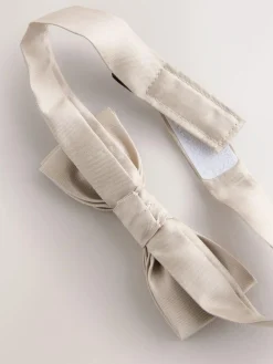 Next Champagne Bow Tie (3-16yrs)^BOY Occasionwear