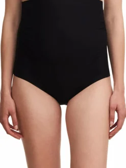 New Chantelle Maternity Pure Smooth High Waisted Bump Knickers Black