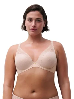 Chantelle Norah Chic Soft Feel Plunge Underwired T-Shirt Bra^Women Dd+ Range