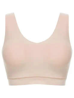 Chantelle Soft Stretch Seamless V-Neck Padded Crop Top^Women Dd+ Range