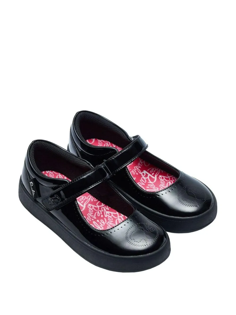 Sale Character Black Barbie School Shoes