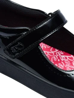 Sale Character Black Barbie School Shoes
