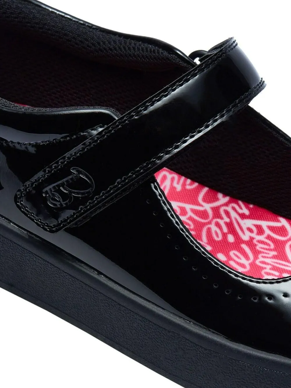 Sale Character Black Barbie School Shoes