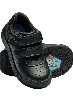 Online Character Black Bluey And Bingo School Shoes
