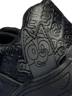Online Character Black Bluey And Bingo School Shoes