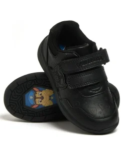 Character Black Paw Patrol Boys School Shoes