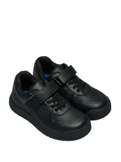 Outlet Character Black Sonic School Shoes