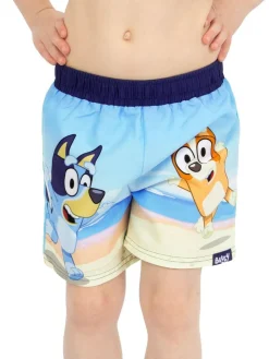 Character Blue Bingo Swimming 100% Cotton Trunks^BOY Swimwear|Swimwear
