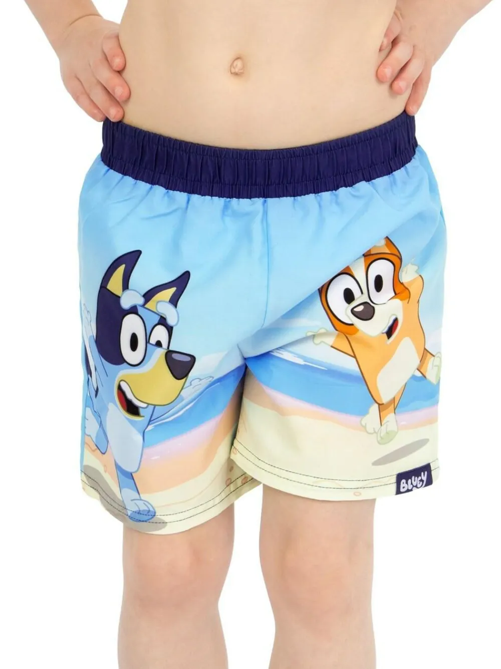 Character Blue Bingo Swimming 100% Cotton Trunks^BOY Swimwear|Swimwear