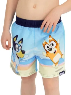 Character Blue Bingo Swimming 100% Cotton Trunks^BOY Swimwear|Swimwear