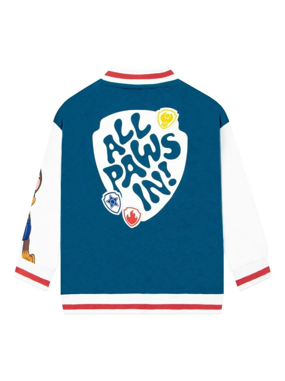 Character Blue PAW Patrol Chase Marshall And Rubble Bomber Jacket