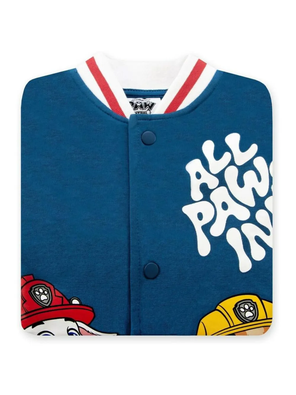 Character Blue PAW Patrol Chase Marshall And Rubble Bomber Jacket