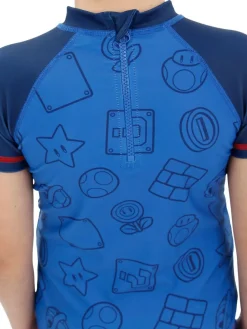 Character Blue Super Mario Swim Set^BOY Swimwear