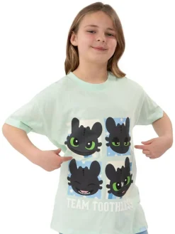 Character Green How To Train Your Dragon Toothless T-Shirt^ T-Shirts