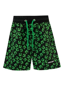 Character Green Minecraft Swim Shorts^BOY Swimwear